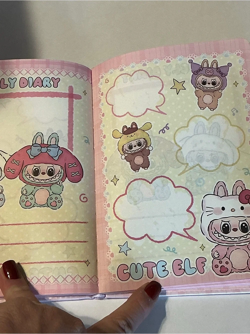 Monster padded 6 x 8” notebook/journal